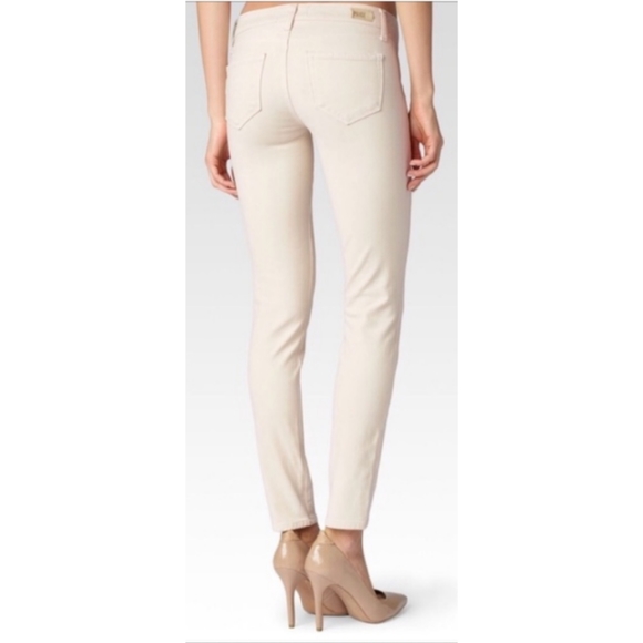 Indio Zip French Vanilla PAIGE Anthropologie jeans - Picture 5 of 7